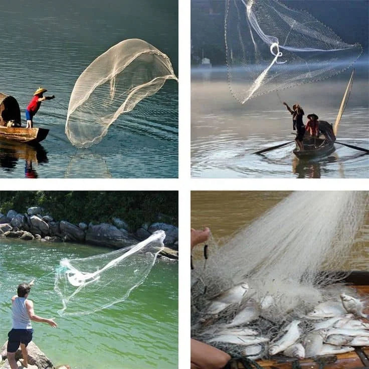 Los beneficios y desventajas de usar una atarraya en la pesca de