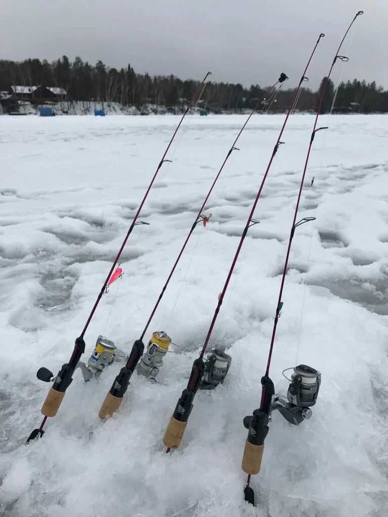What's The Difference Between An Ice Fishing Rod and A Regular Rod? –  Plusinno