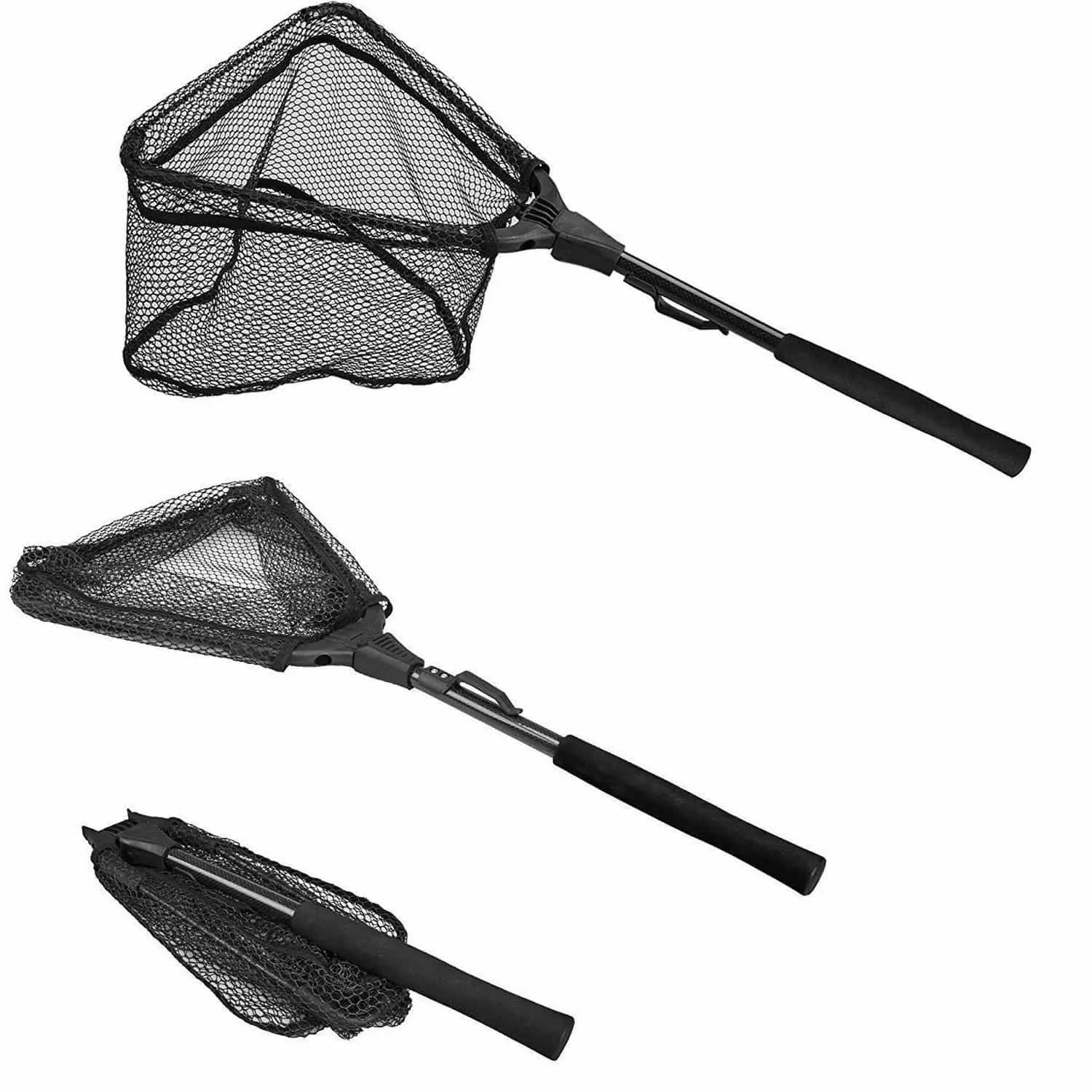 PLUSINNO FN9 Fish Landing Net with Foldable Telescopic Pole Handle –  Plusinno
