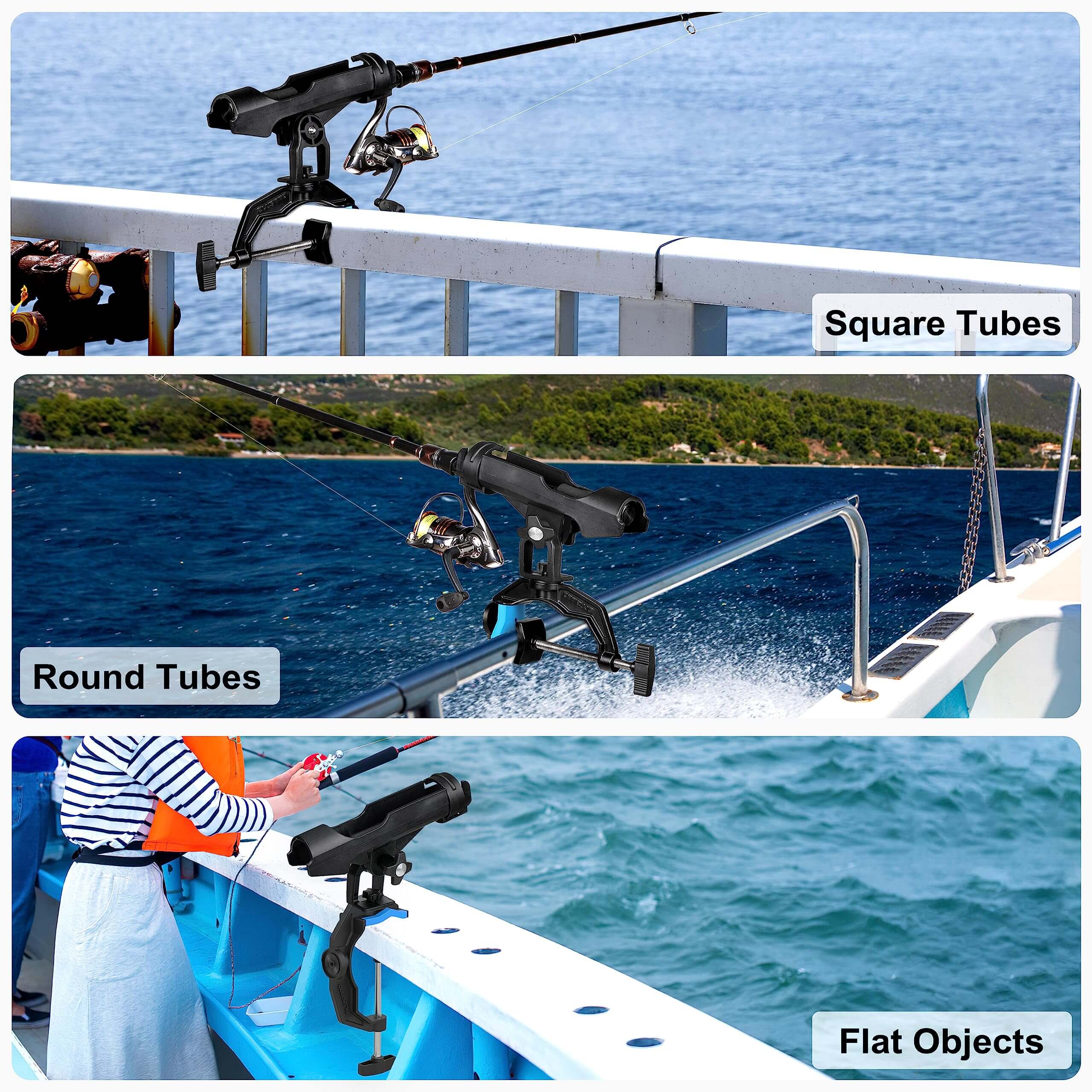 PLUSINNO BRH01 Fishing Rod Holders for Boat – Plusinno