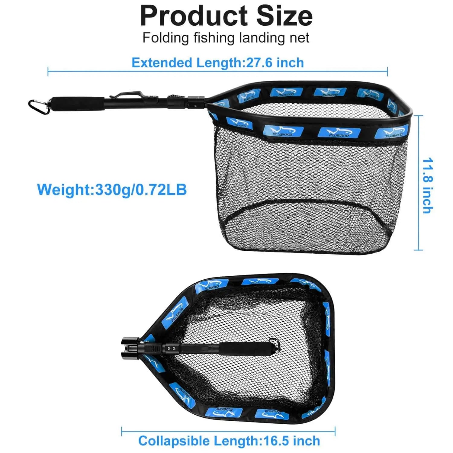 PLUSINNO Foldable Collapsible Net Review / Budget Friendly Fishing