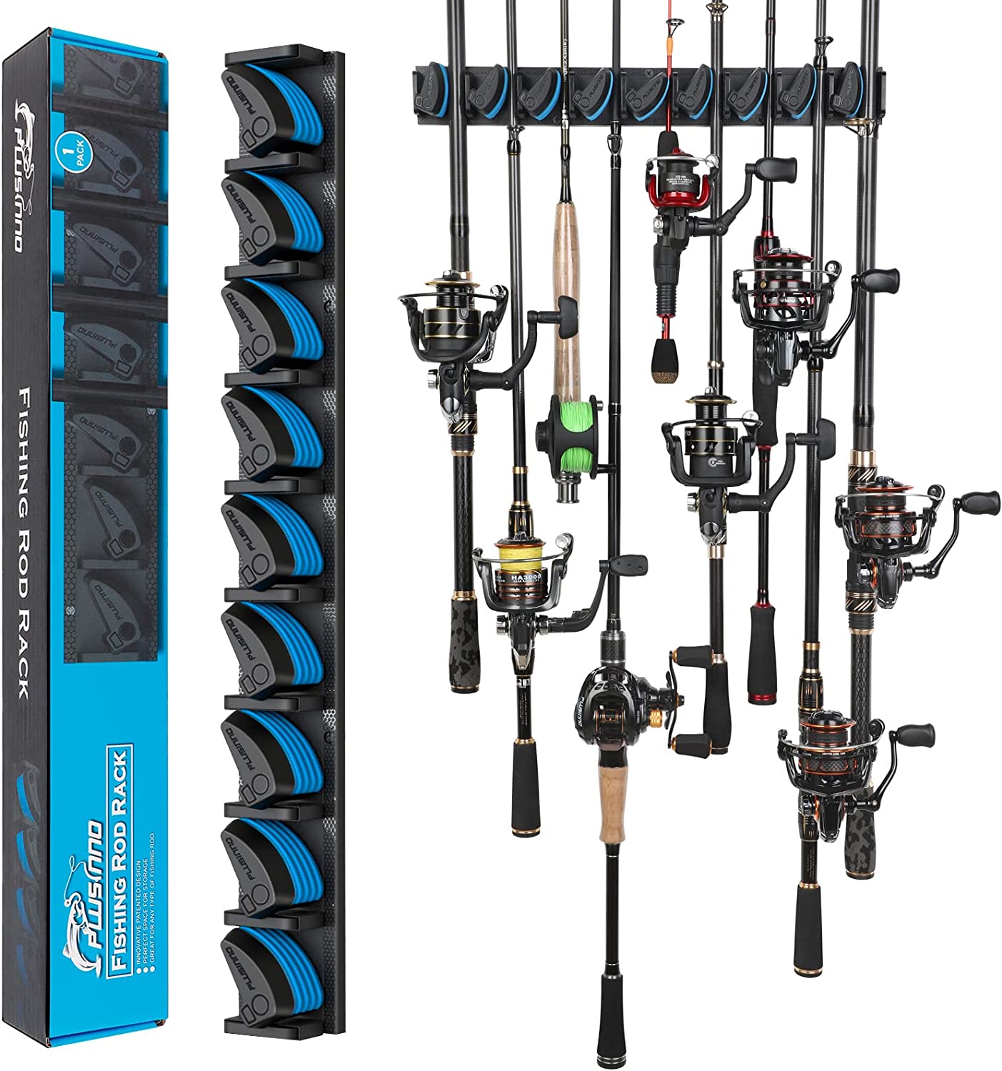 2 Pack-Rod Pole Holders for Bank Fishing，Fishing Rod Holder Ground，360  Degree Adjustable，Folding Catfishing Equipment