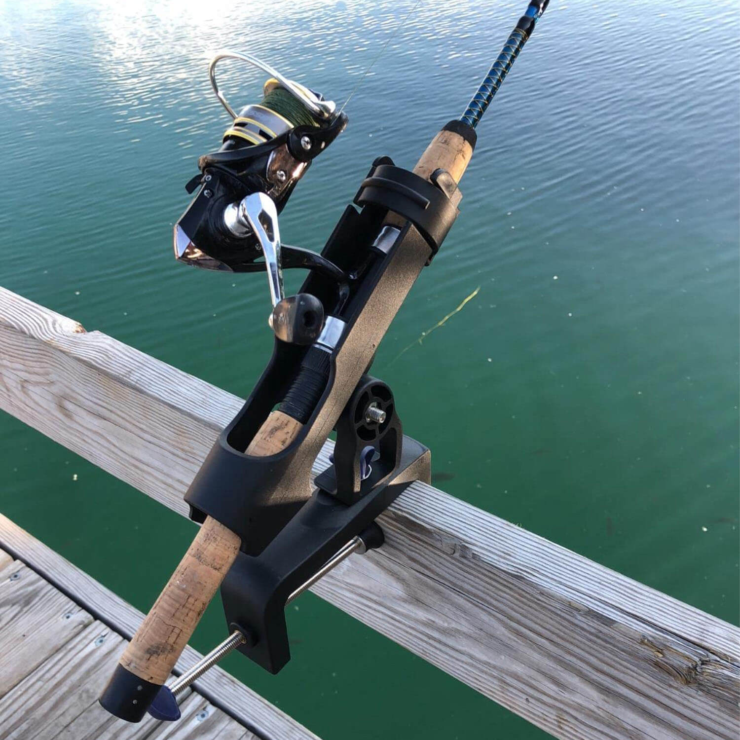 robben adjustable waist fishing rod holder