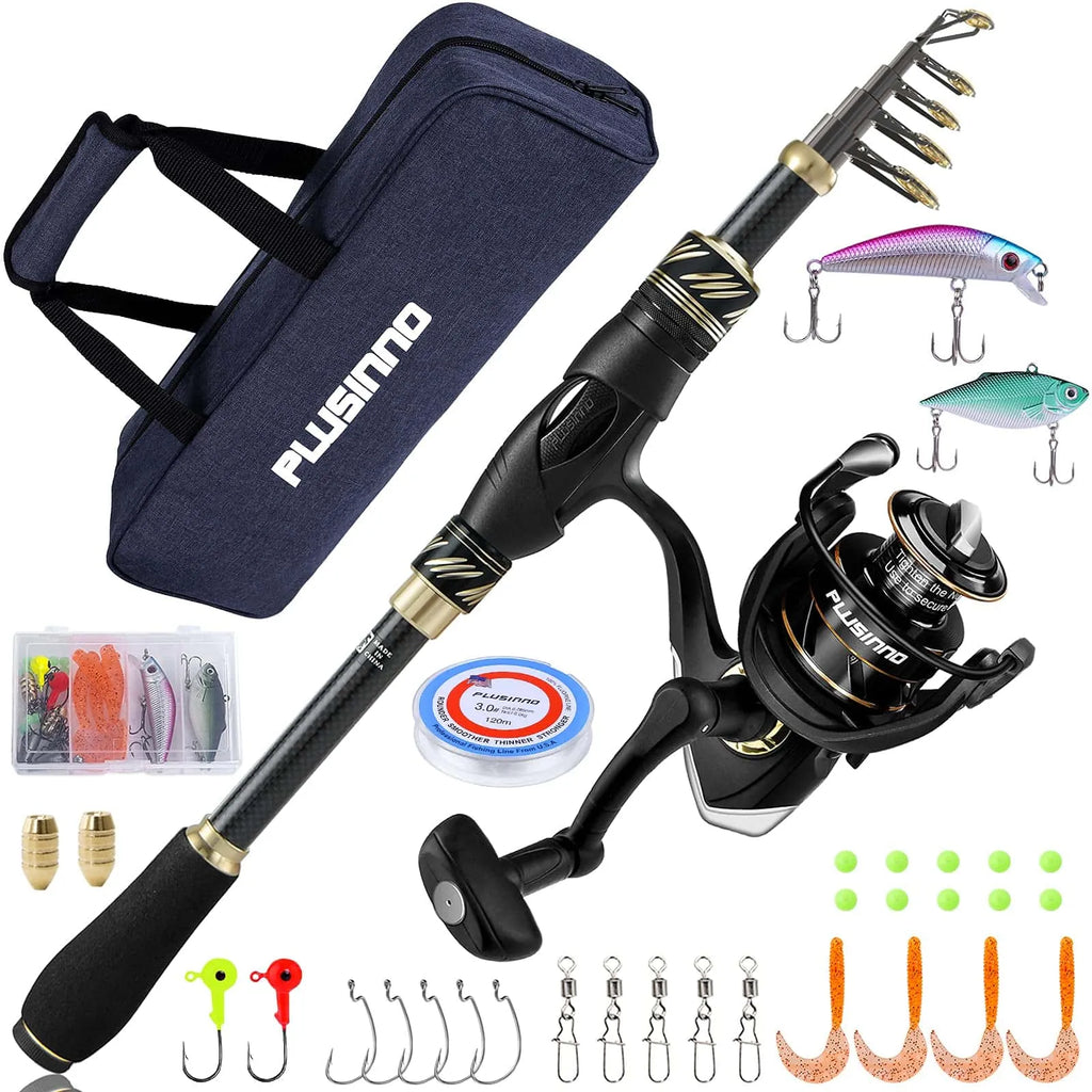 Magreel Telescopic Fishing Reel With Carrier Bag Only 